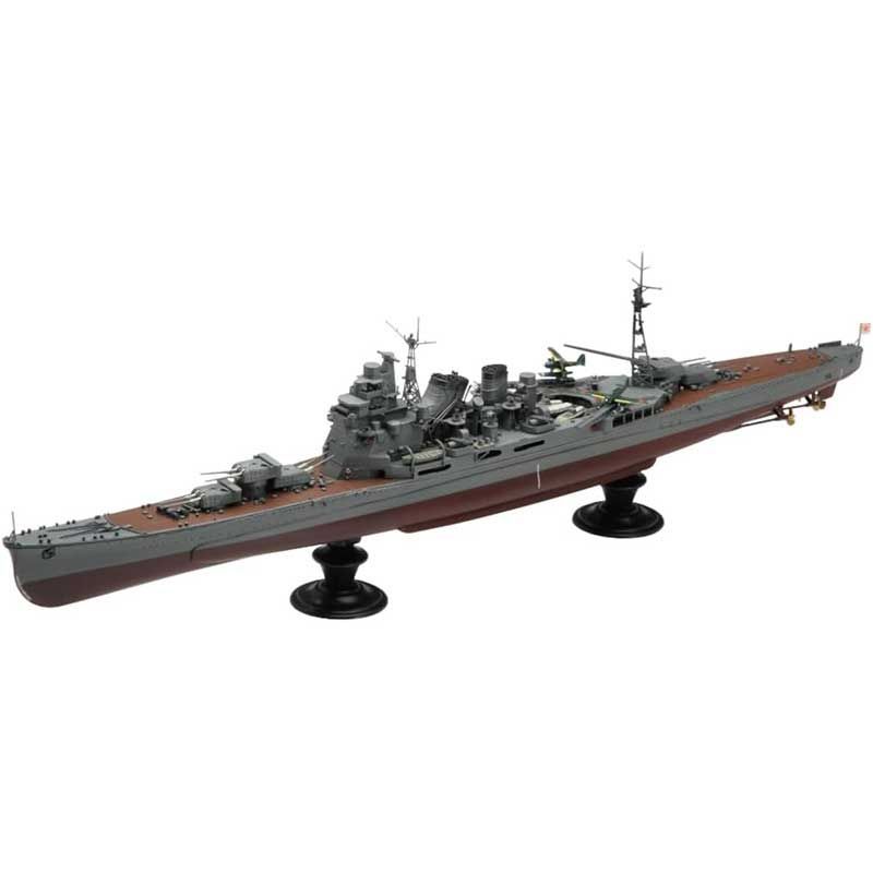 アオシマ プラモデル 1/350 アイアンクラッド 日本海軍 重巡洋艦