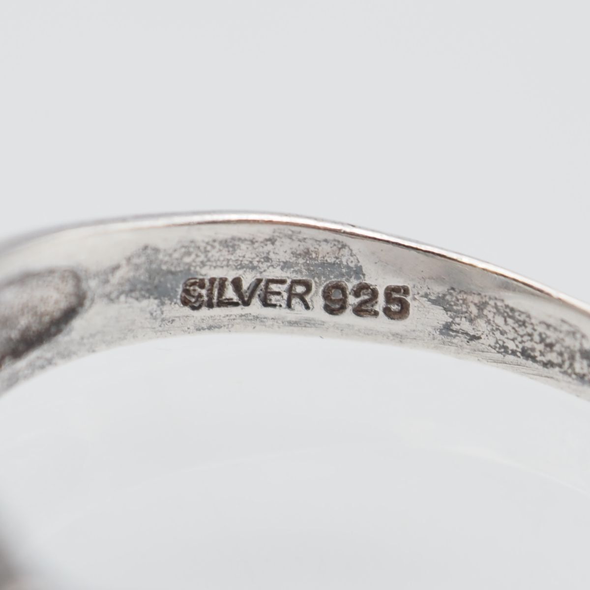 A187 ブルートパーズ SILVER925刻印 リング デザイン シルバー