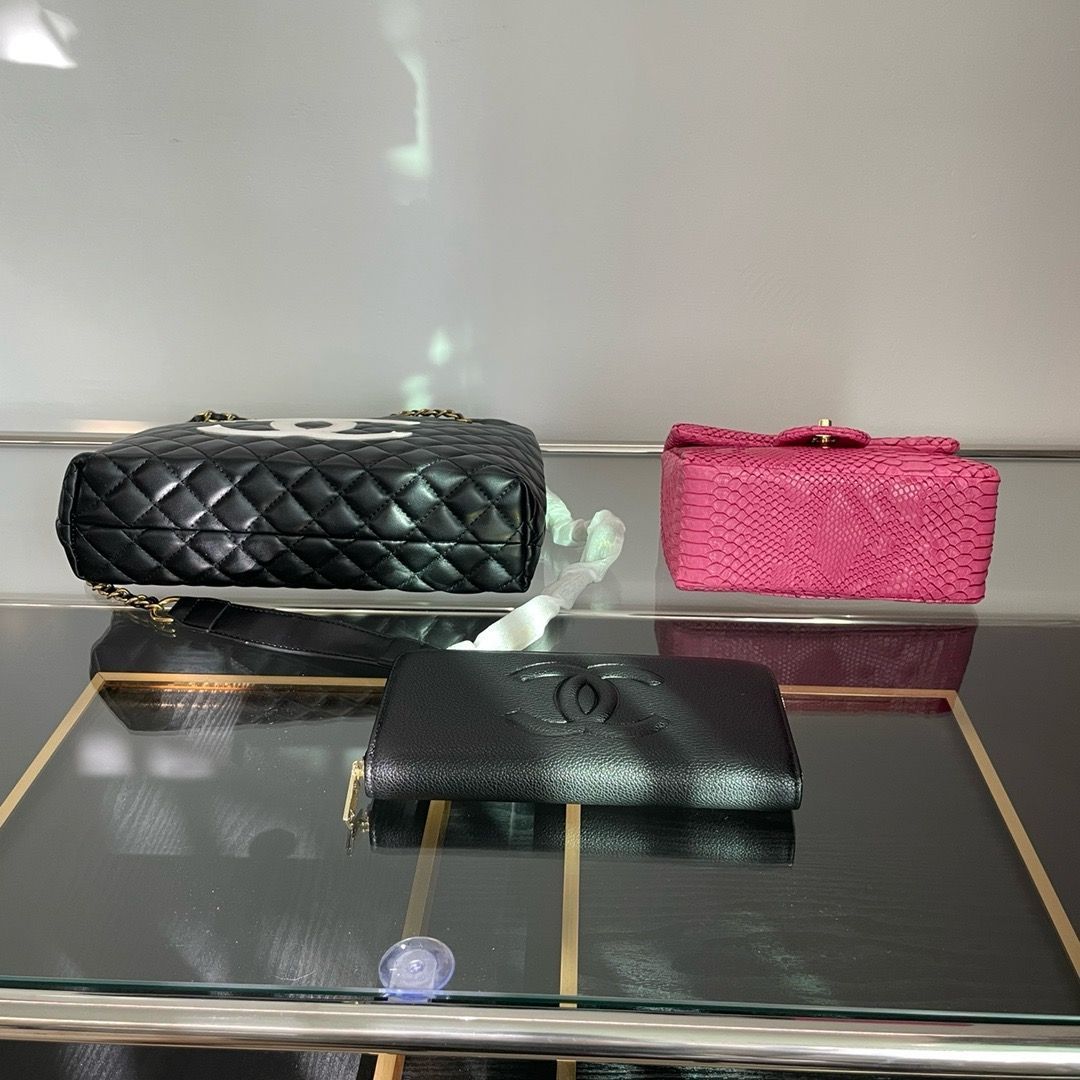 シャネル3点セットコンボパック CHANEL シャネル ショルダーバッグクロスボディバッグハンドバッグチェーンバッグウォレット3点セットコンボパック