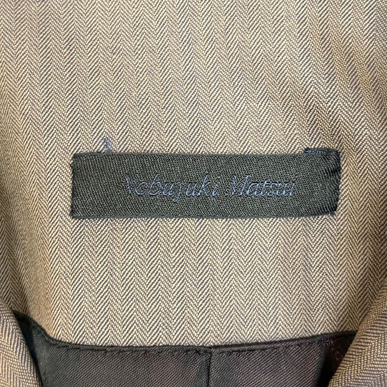 nobuyuki matsui ノブユキマツイ ウールレザージャケット
