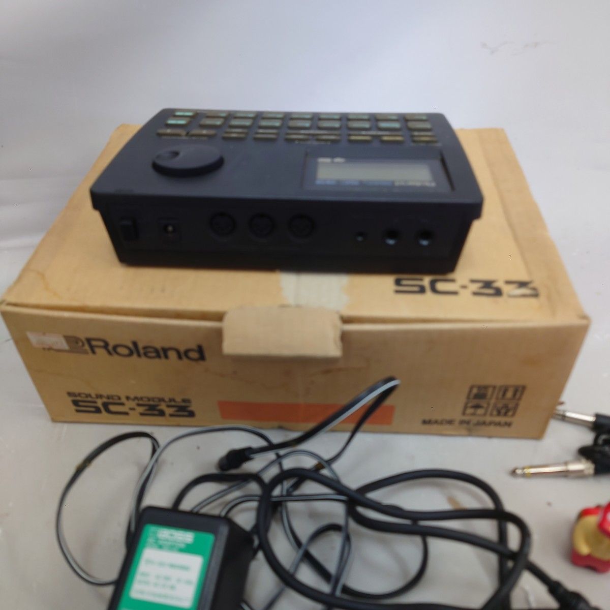 Roland SC-33 サウンドキャンバス + BOSS ACアダプター Roland SC-33 サウンドキャンバス + BOSS ACアダプター Roland