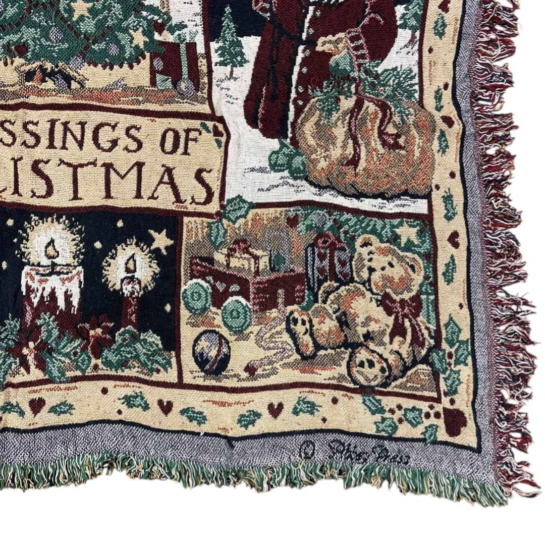 VINTAGE - vintageラグ カーペット クリスマス サンタ レター メッセージ 647 VINTAGE - vintageラグ カーペット クリスマス サンタ レター