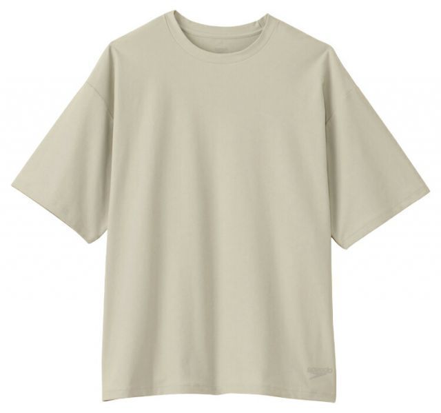 speedo スピード RUSH T STACK GYミスト M SF72431 GM | メンズ ラッシュティー Tシャツ スポーツ 水泳 ストレッチ性 耐久性 柔らかい 軽い ルーズフィットシルエット ラッシュガード アスレジャー タウ