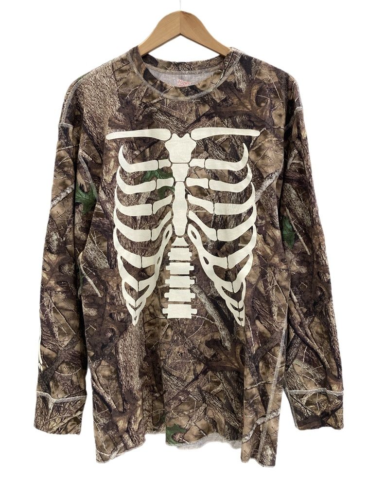 シュプリーム SUPREME Hanes ヘインズ 骨サーマル リアルツリー