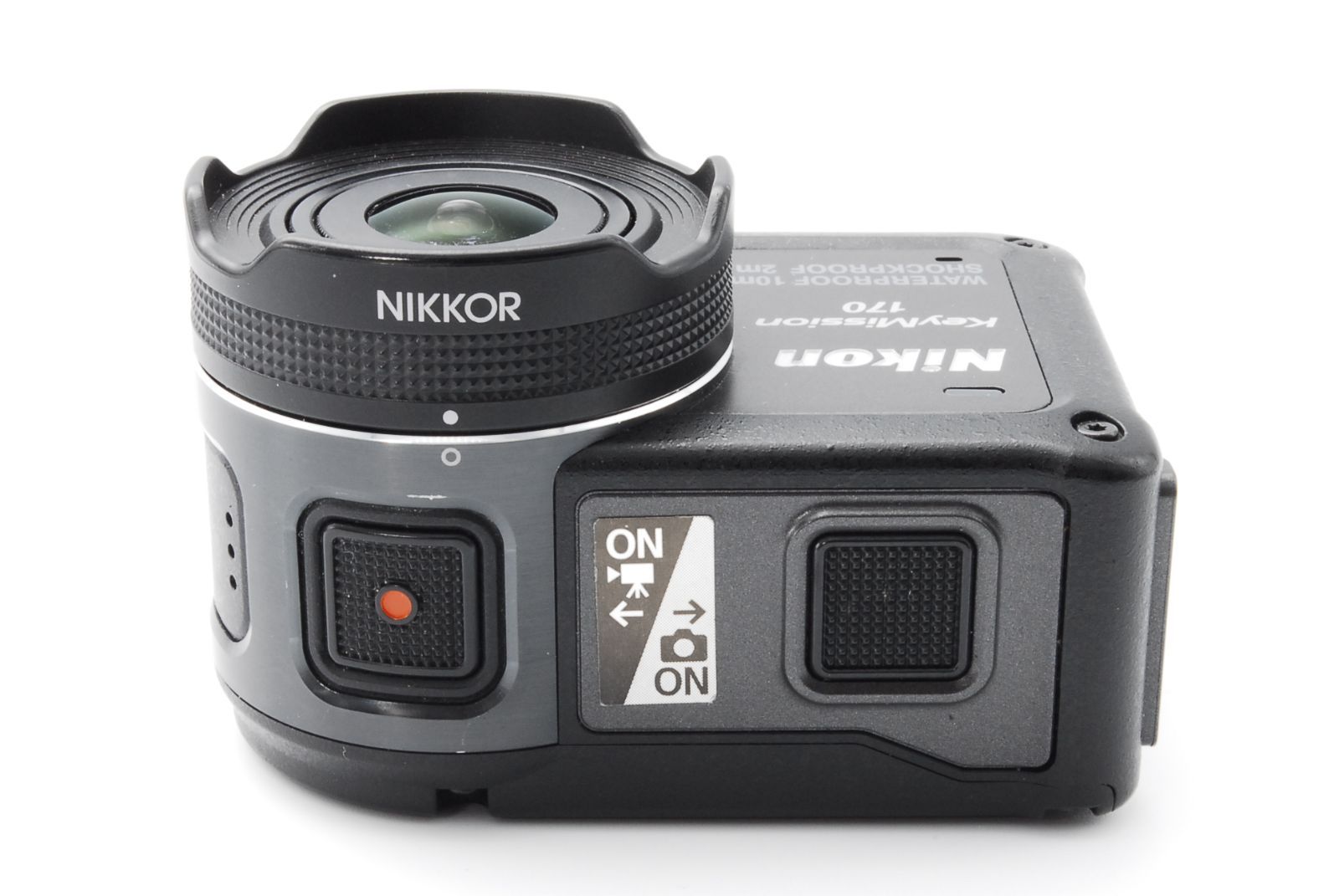 ○○Nikon ニコン アクションカメラ KeyMission170 キーミッション ブラック 防水アクションカメラ○○ - カメラ、光学機器