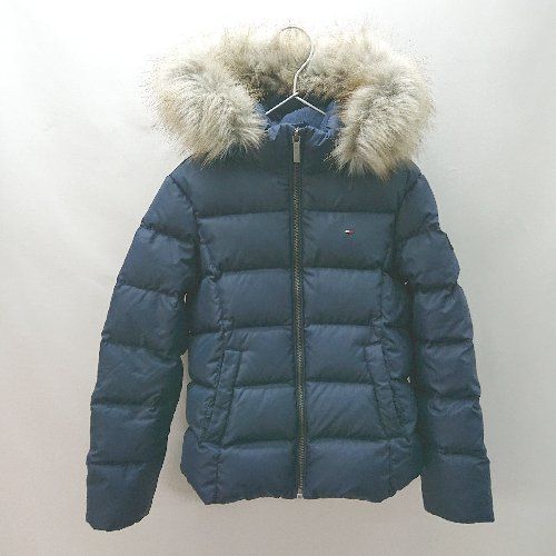 ◇ TOMMY HILFIGER トミーヒルフィガー KIDS エッセンシャルジャケット ダウンコート サイズ128 ネイビー レディース E  【1401220005278】 - メルカリ