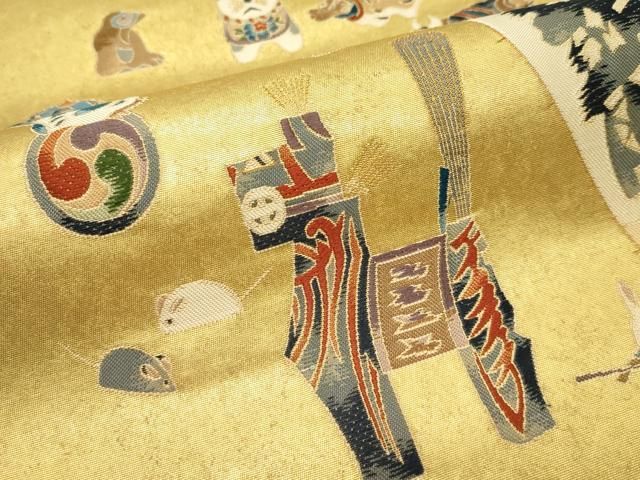 熊谷好博子 太鼓柄袋帯