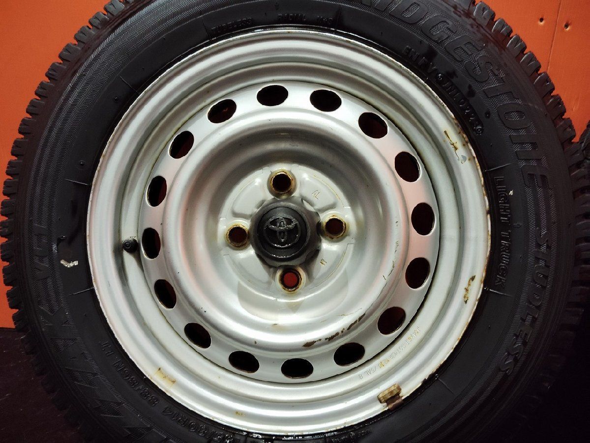 BS BLIZZAK VL1 155/80R14 88/86N LT】スタッドレス【トヨタ プロ