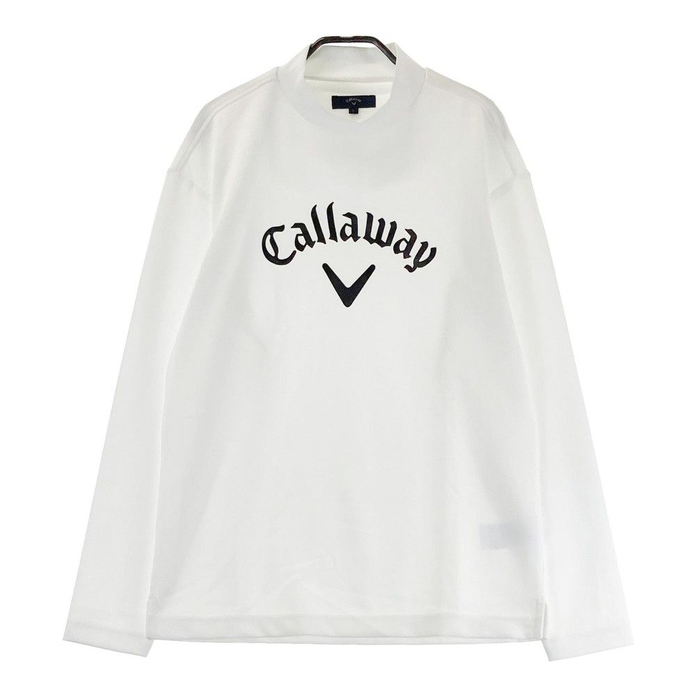サイズ：0 CALLAWAY キャロウェイ  ハイネック 長袖Tシャツ  ホワイト系 [240101319425]# ゴルフウェア メンズ ストスト
