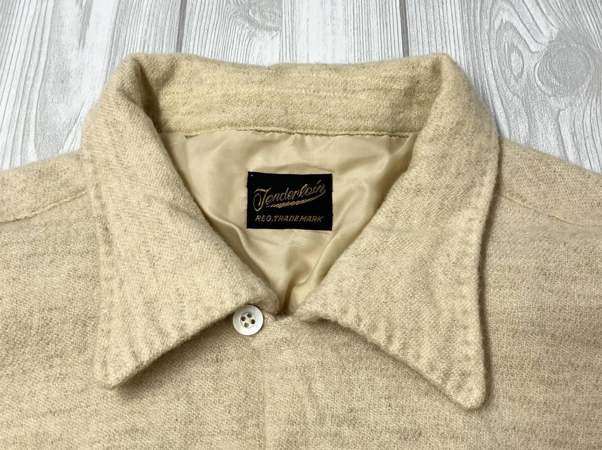 Tenderloin ベージュ系 長袖シャツ　ウールシャツ 楽天市場】TENDERLOIN テンダーロイン 08AW T-WOOL SHIRT