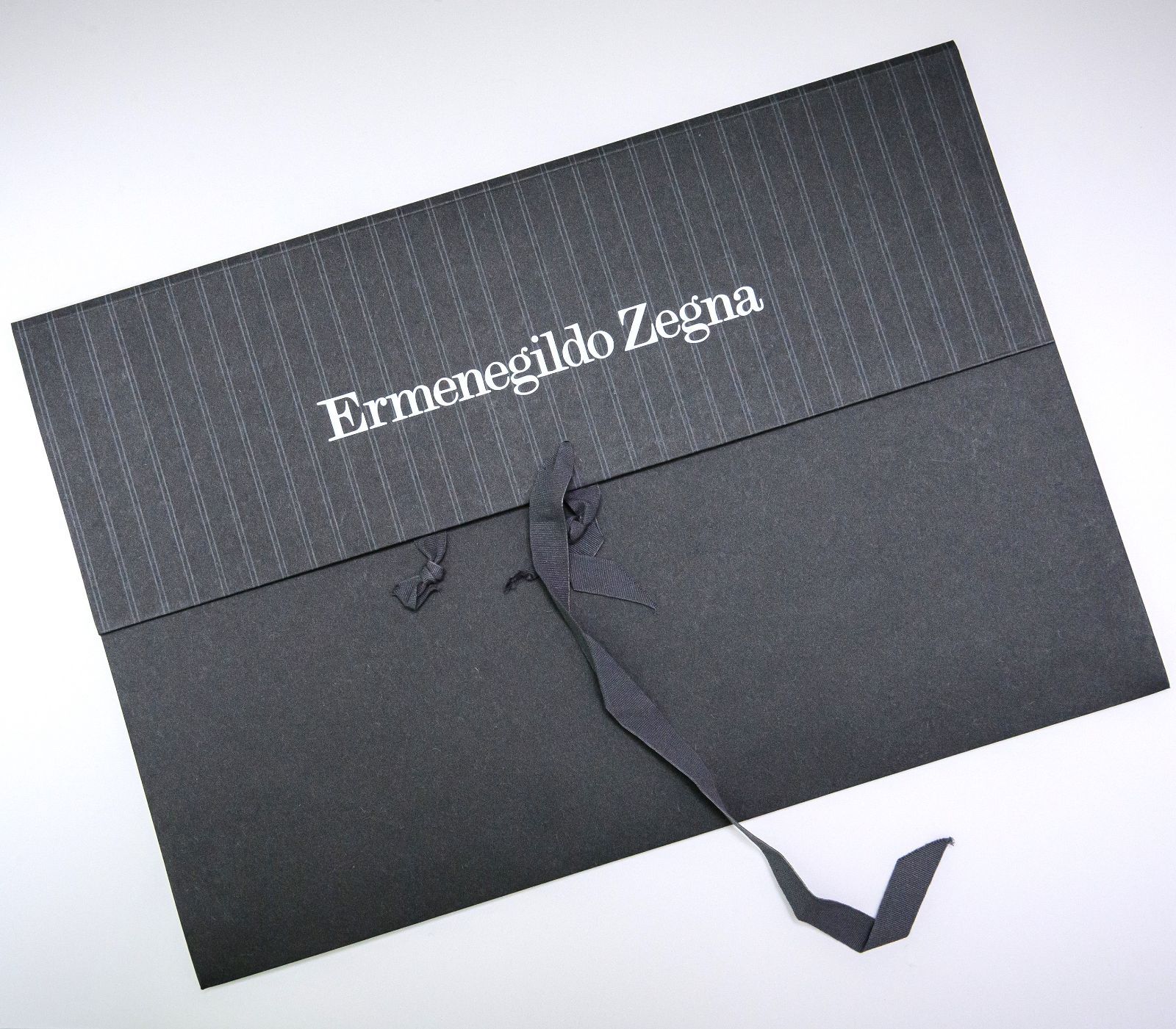 【新品】Ermenegildo Zegna マフラー ネイビー ウール ロゴ Ermenegildo Zegna マフラー ネイビー系 メンズ ウール100