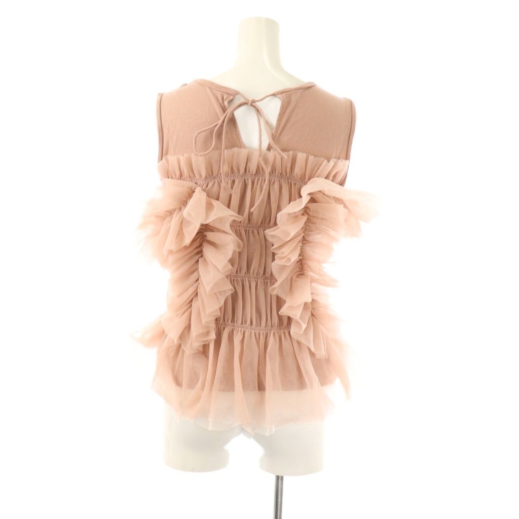 FRAY I.D チュールコンビ2wayトップス ピンク トップス｜FRAY I.D