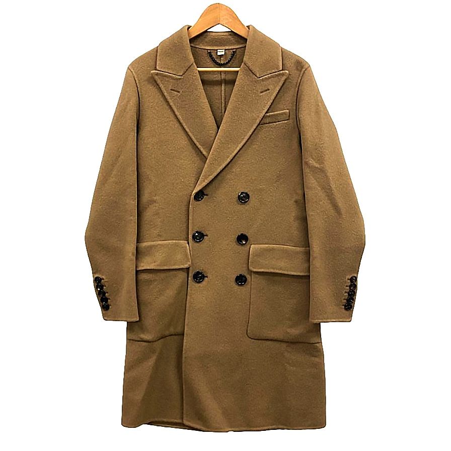 バーバリー ロンドン ダブルブレスト コート カシミア100%【AFA17