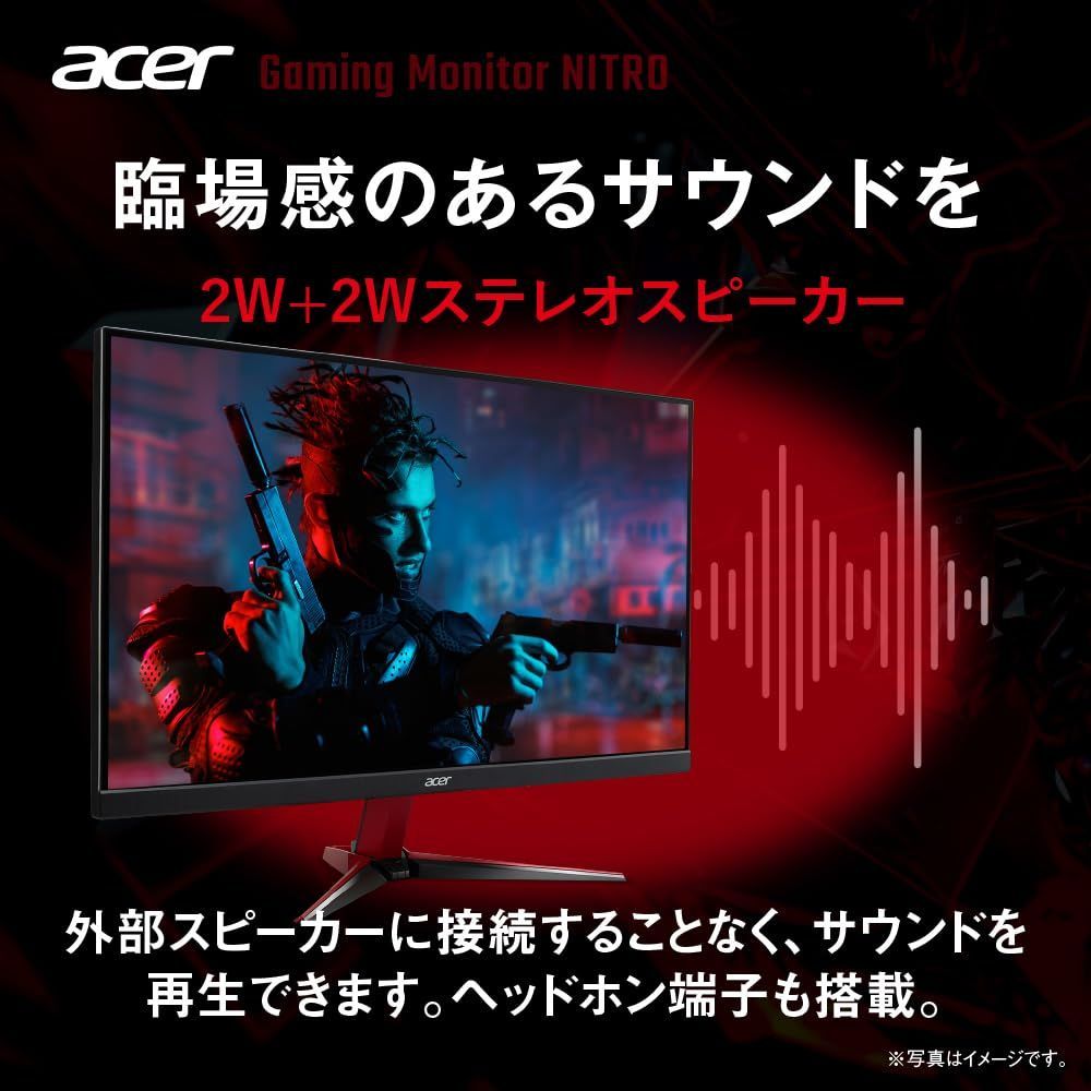 在庫セール】Nitro Acer ゲーミングモニター 24.5インチ IPS フルHD