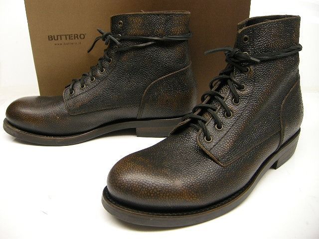 サイズ45 (28.5-29cm相当)□新品□ブッテロ BUTTERO レースアップ