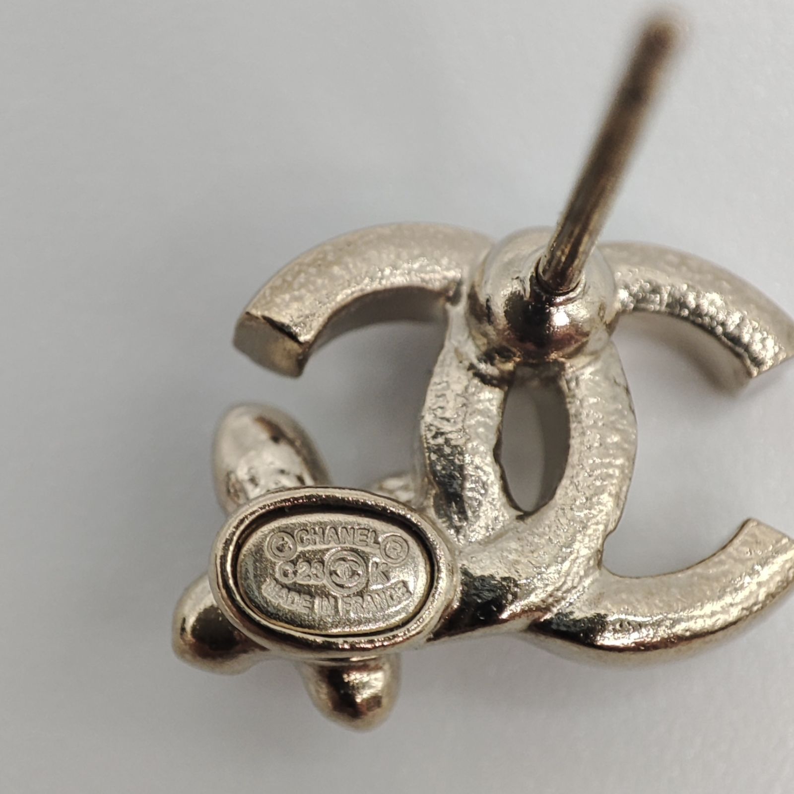 未使用級】CHANEL シャネル ピアス ココマーク フラワー C23K - メルカリ 