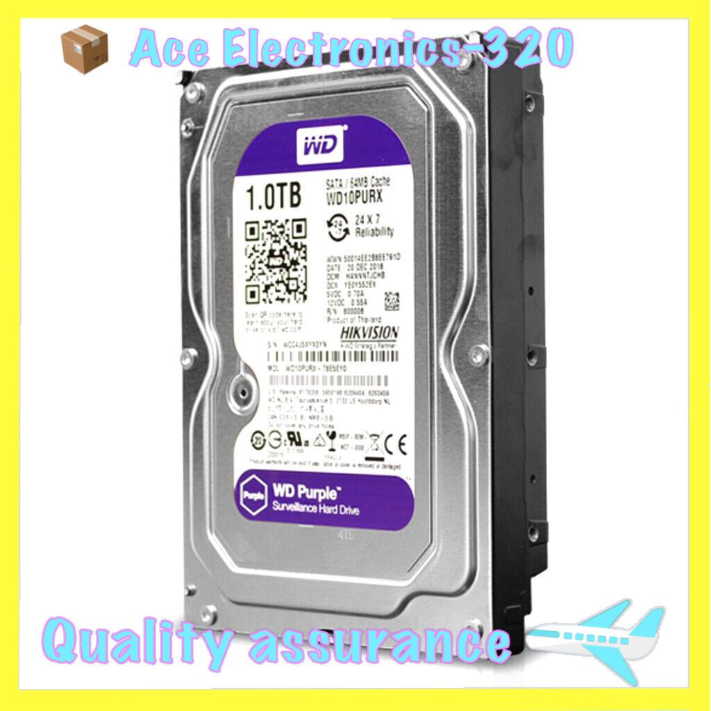 Western Digital WD10PURX 1TB 5400RPM SATA 3.5 内蔵 HDD ハードディスク ドライブ