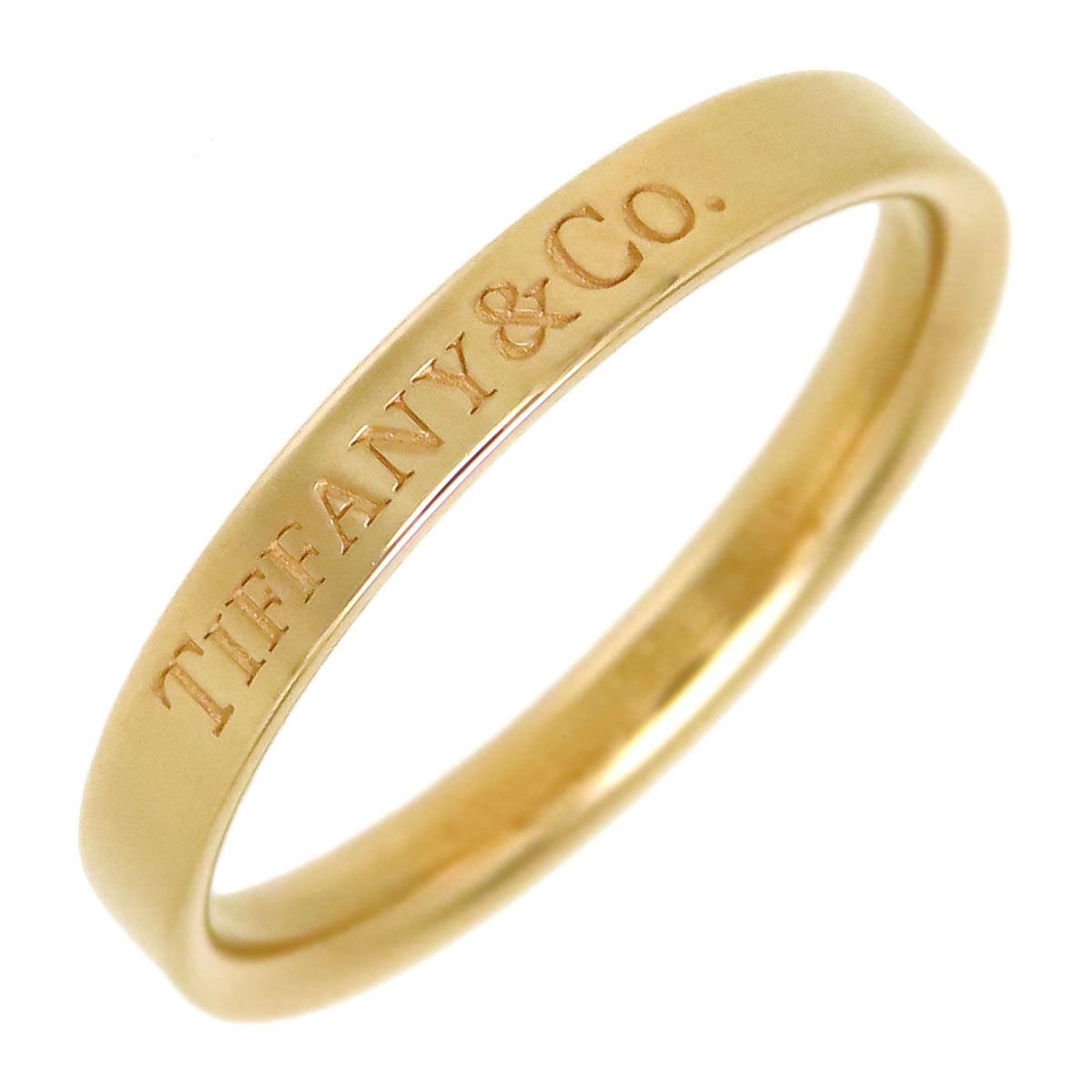TIFFANY & CO. ティファニー リング K18WG 9.5 4800724S0147 TIFFANY&Co. ティファニー クラシック ウエディング バンド