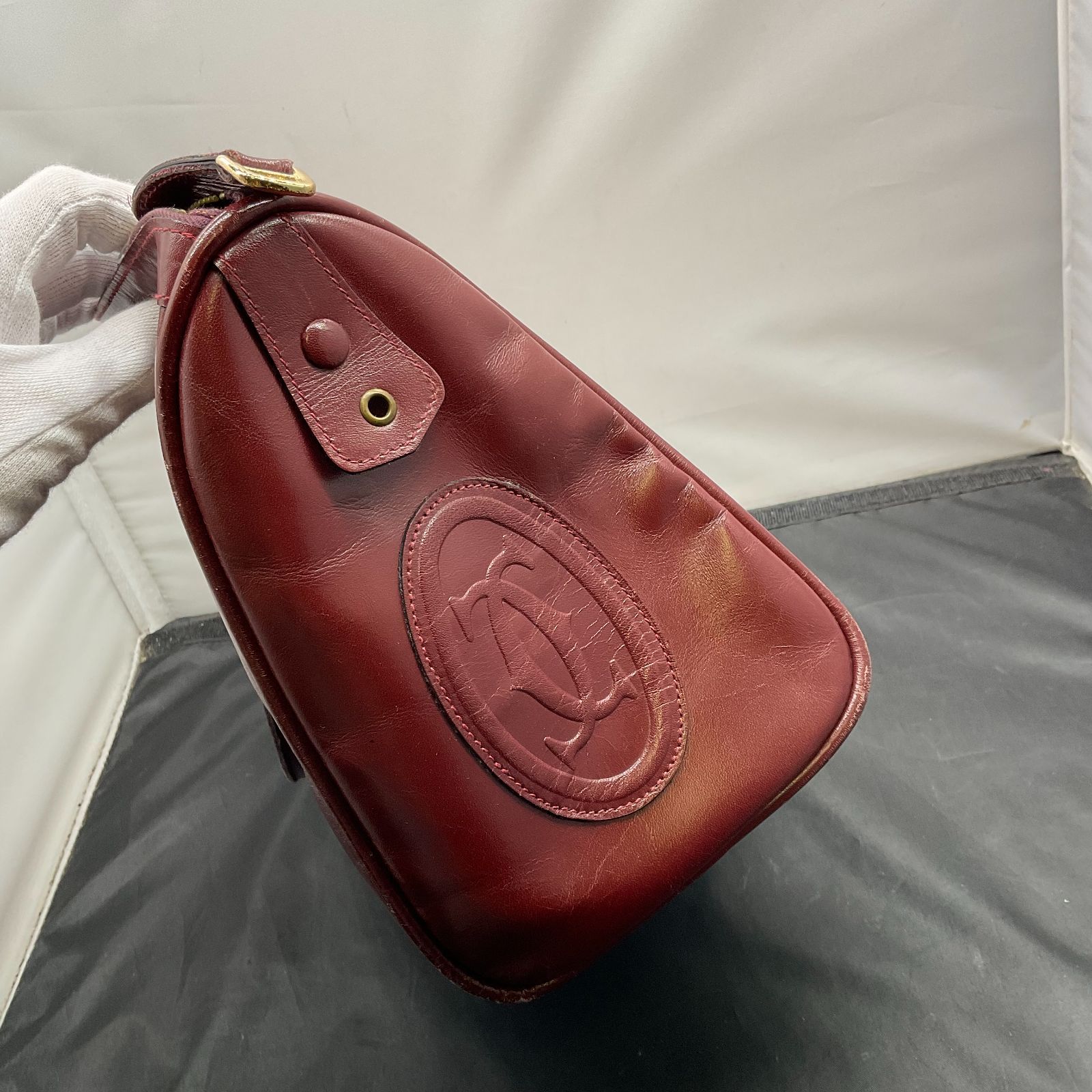 カルティエ ボストンバッグ 日本直送 名牌中古包 】Cartier カルティエ マストライン
