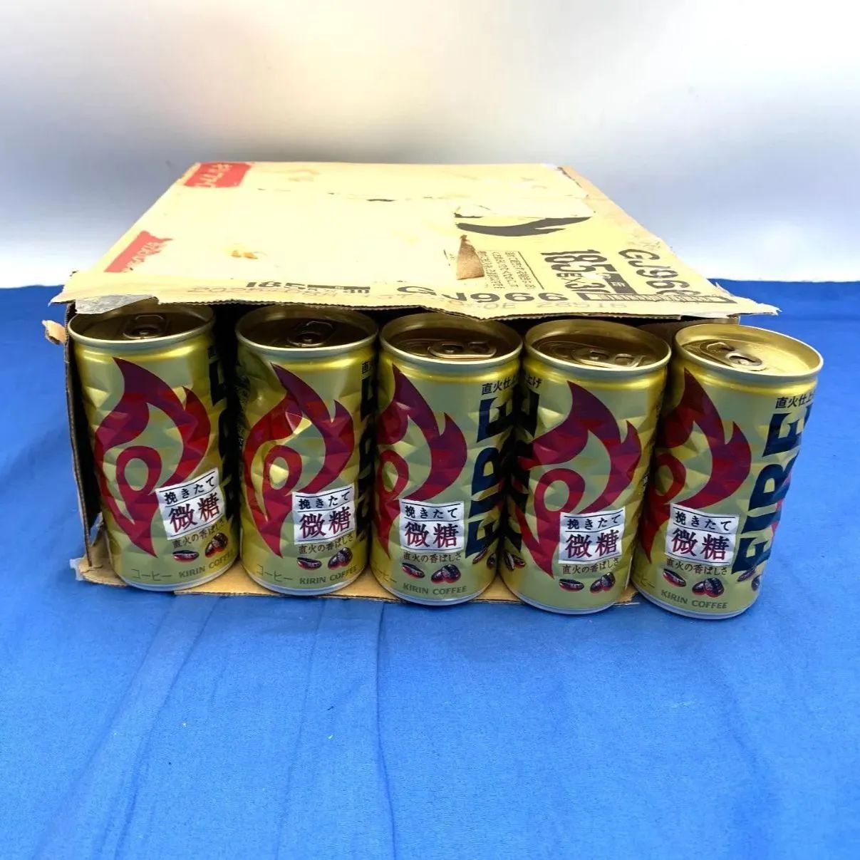 新品・未開封品】【30本】キリン ファイア 挽きたて微糖 185g