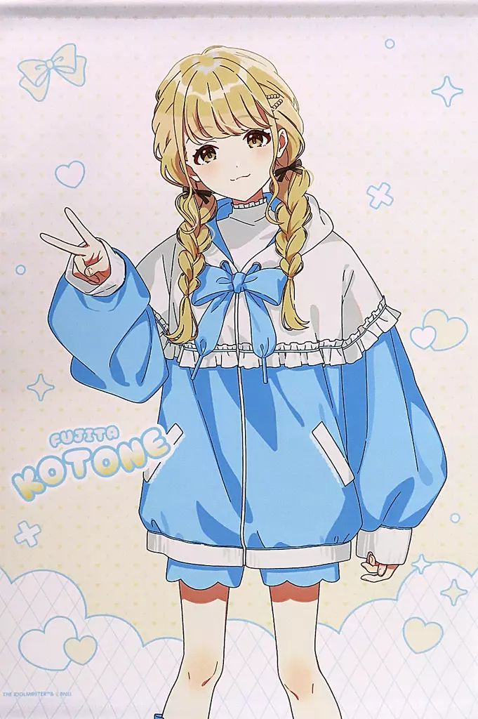 中古】タペストリー 藤田ことね B2タペストリー 「学園アイドル 