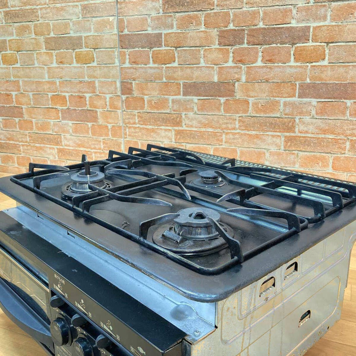 未使用品】パナソニック 2口ビルトインガスコンロ ERD421H 都市ガス