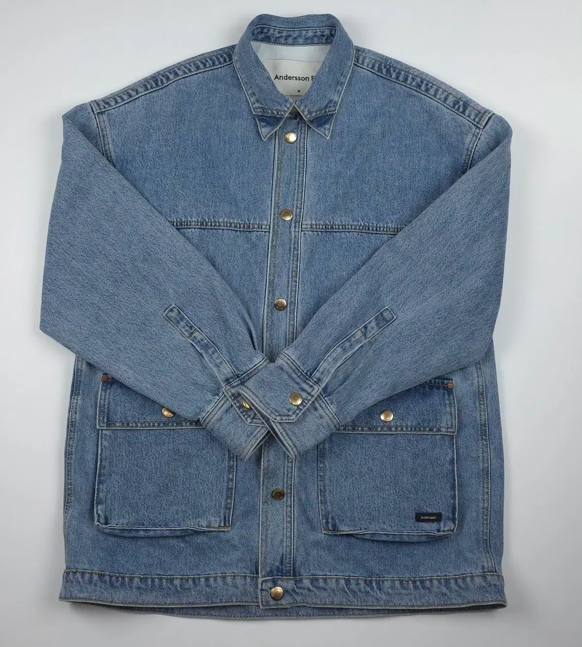 ANDERSSON BELL デニムジャケット アンダースンベル Andersson Bell/アンダーソンベル WAX COATED DENIM MOTORCYCLE