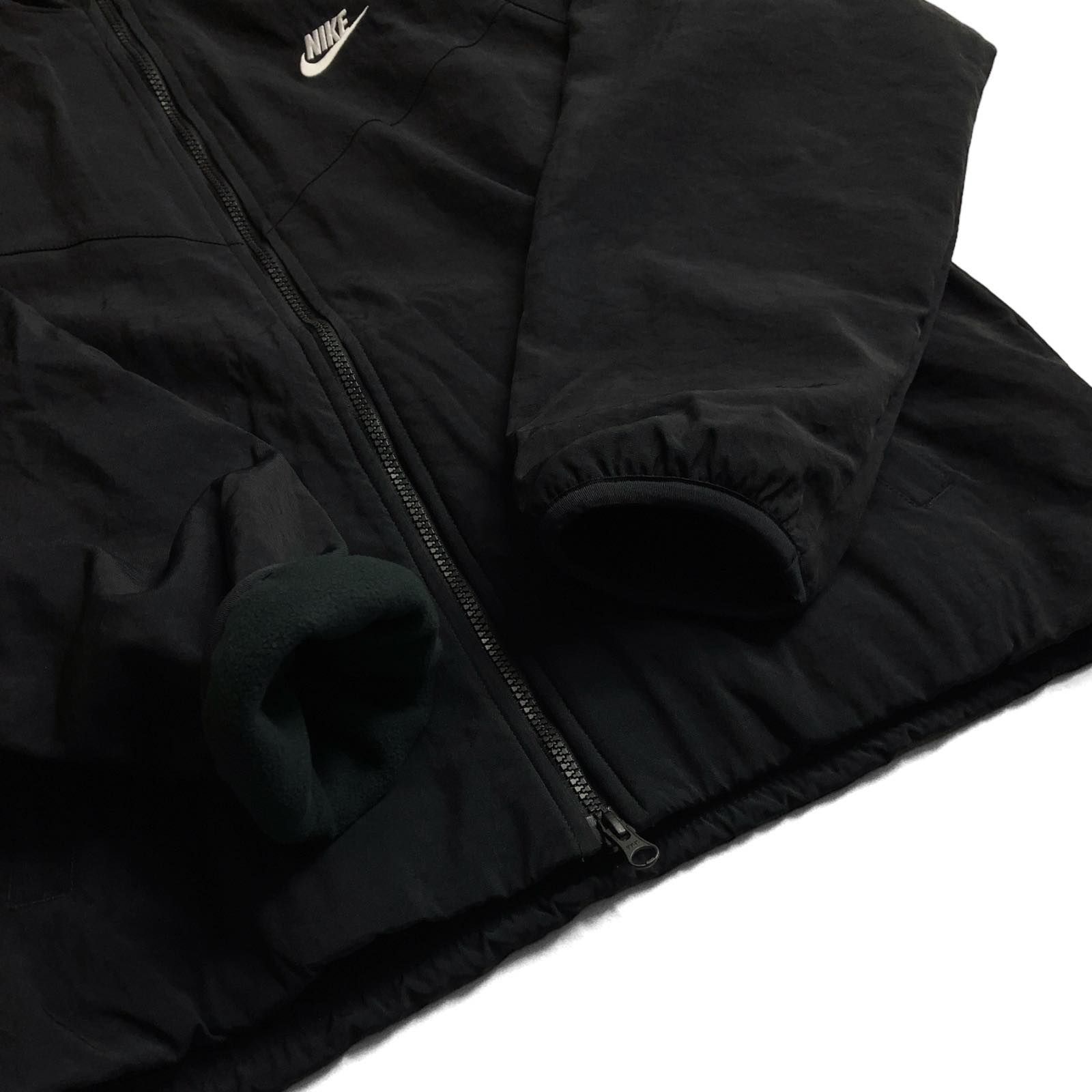 美品】NIKE ナイキ WR Winter Woven Hoodie JKT Black THERMA-FIT