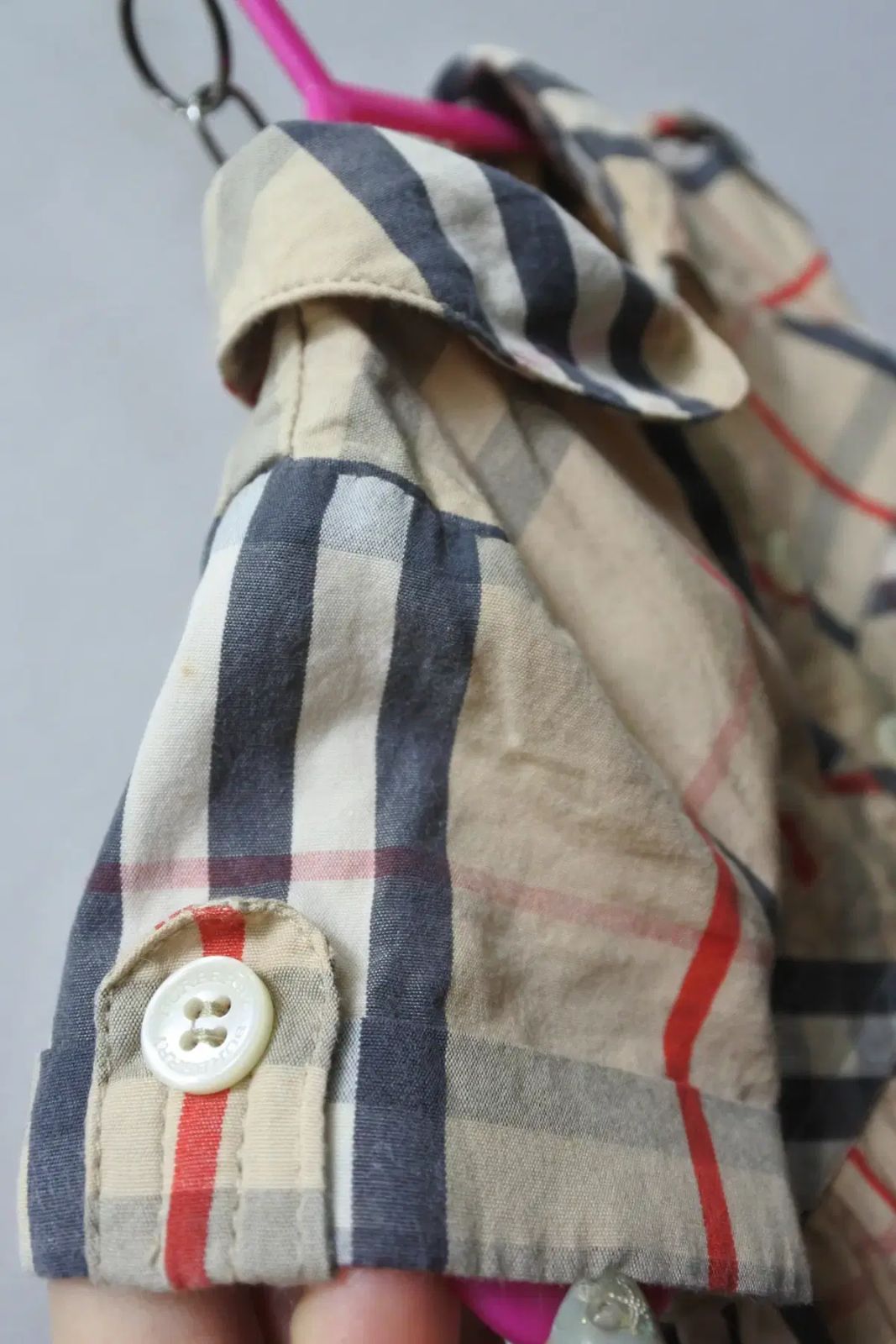 美品バーバリー Burberry ワンピースツーピース ベビー 62cm 3m