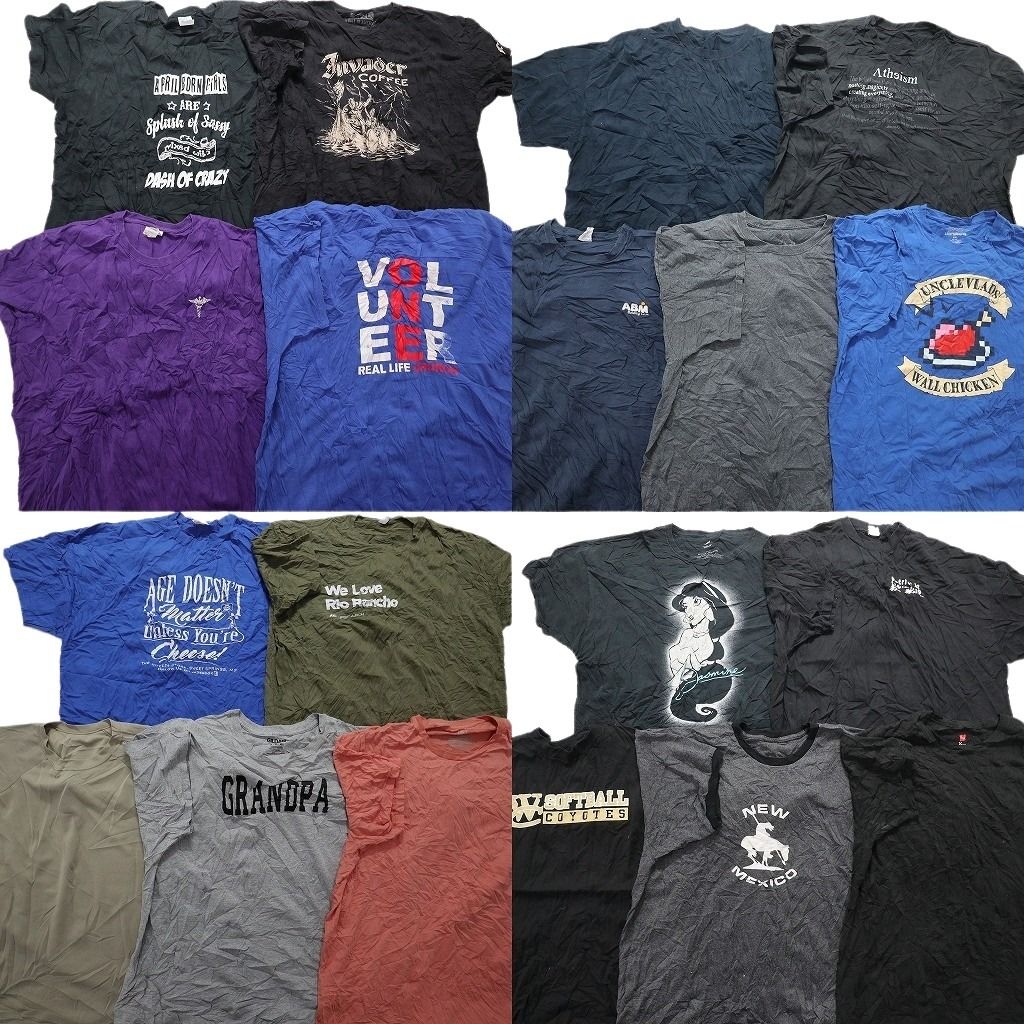 まとめ売り USA 古着 半袖 Tシャツ 業者価格 卸売 激安 大量 古着卸 現物まとめ売り 洗濯済み USキャラクター 半袖Tシャツ 16