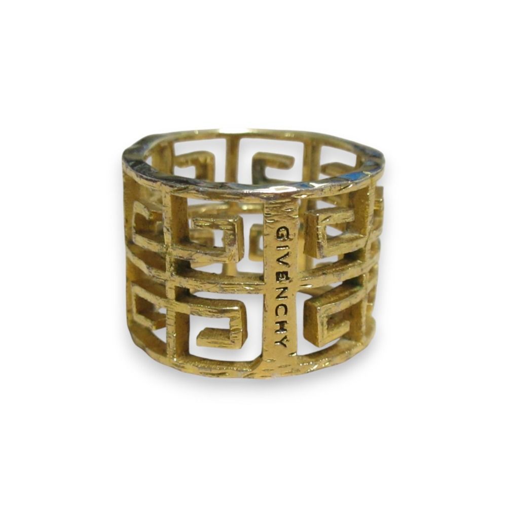 美品 GIVENCHY ジバンシィ 4G RING リング 指輪 アクセサリー Mサイズ 