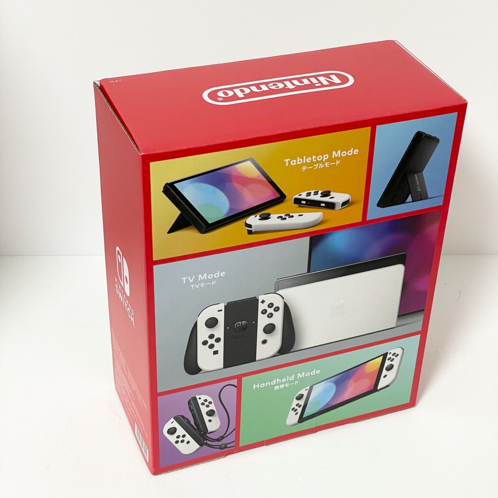 Switch本体有機EL JCホワイト（保護フィルム、ケース付き） Switch本体有機EL JCホワイト 画面保護フィルム付き（Switch本体