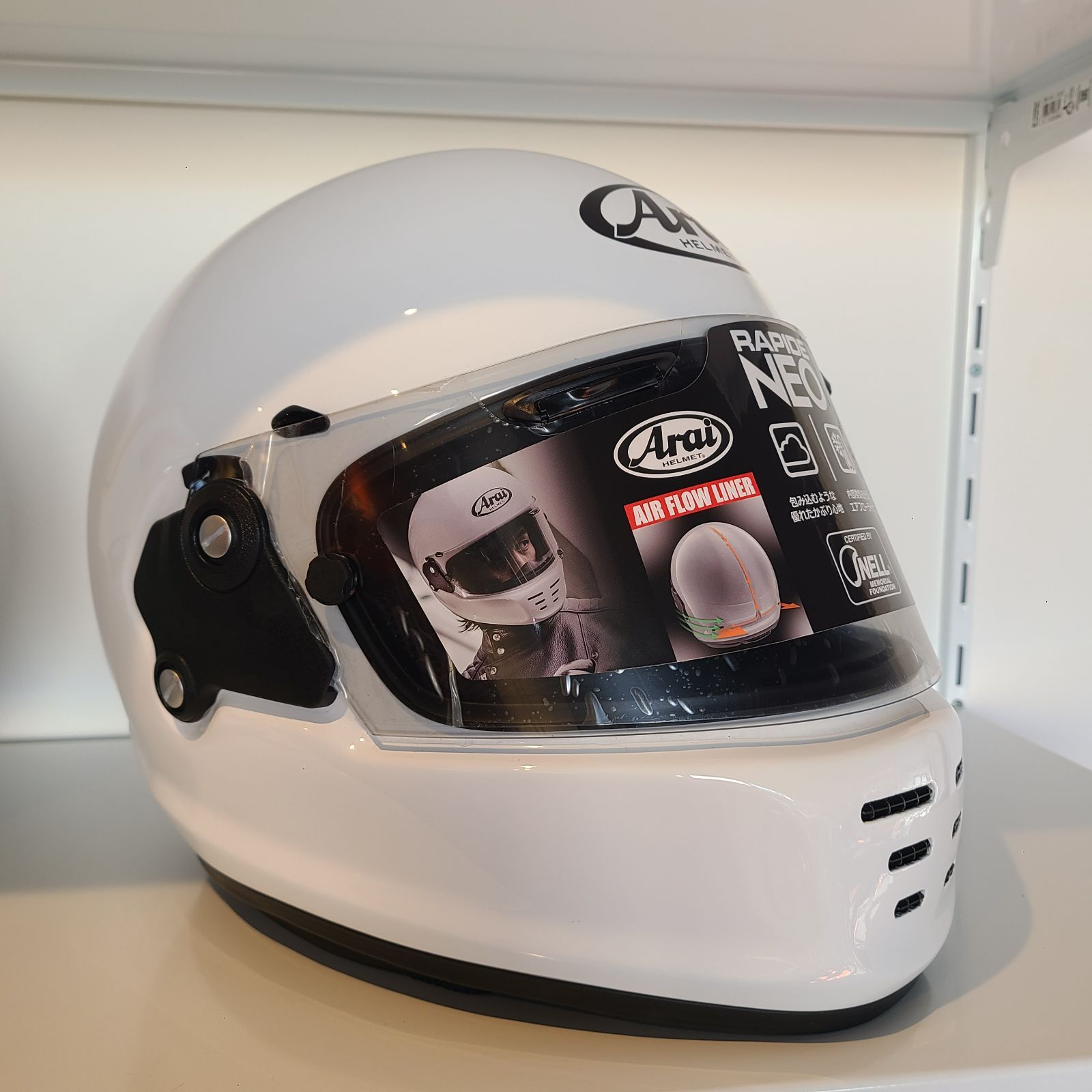 アライ Arai バイクヘルメット フルフェイス RAPIDE-NEO ラパイド・ネオ ホワイト 59-60cm - メルカリ