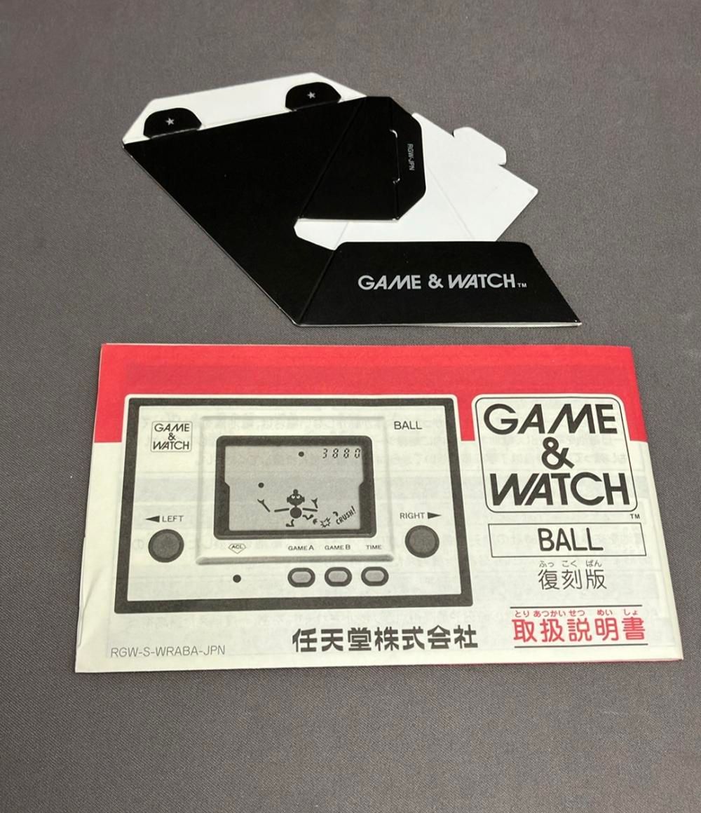 クラブニンテンドー 2009年 プラチナ会員特典 GAME & WATCH ゲーム&ウォッチ ボール 復刻版 クラブニンテンドー 2009年度