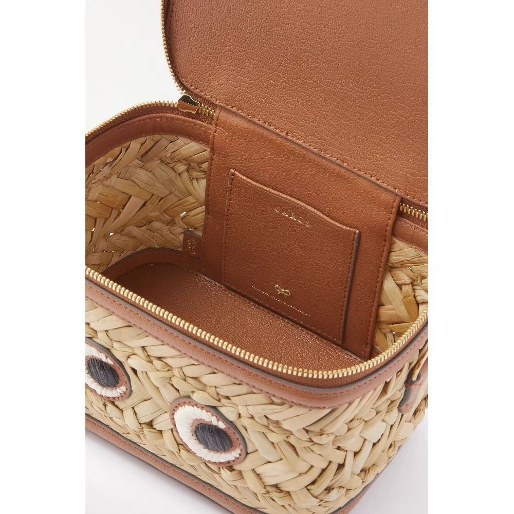 ANYA HINDMARCH アニヤ・ハインドマーチ ミニ かごバッグ アイズ  