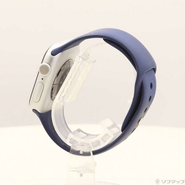 〔 品〕 Apple Watch Series 10 GPS 42mm シルバーアルミニウムケース デニムスポーツバンド 371