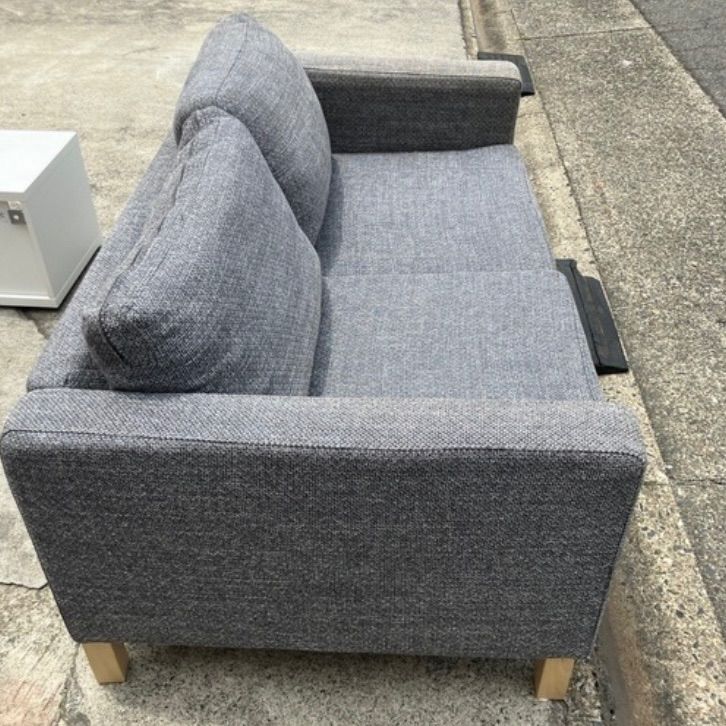 🉐IKEA イケア ソファ 二人掛け 2人掛け 家具 家具 グレー 灰色【店舗