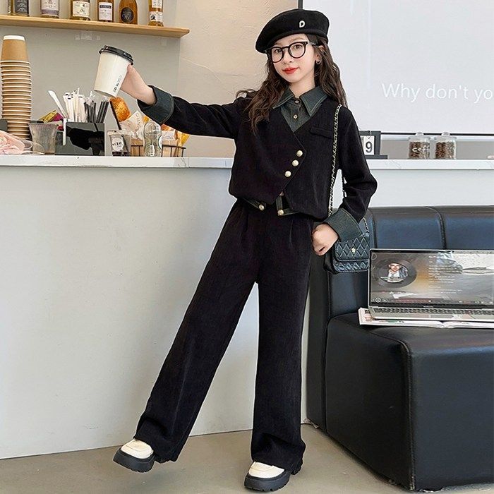 卒業式 パンツスーツ 女の子 フォーマル スーツ トップス