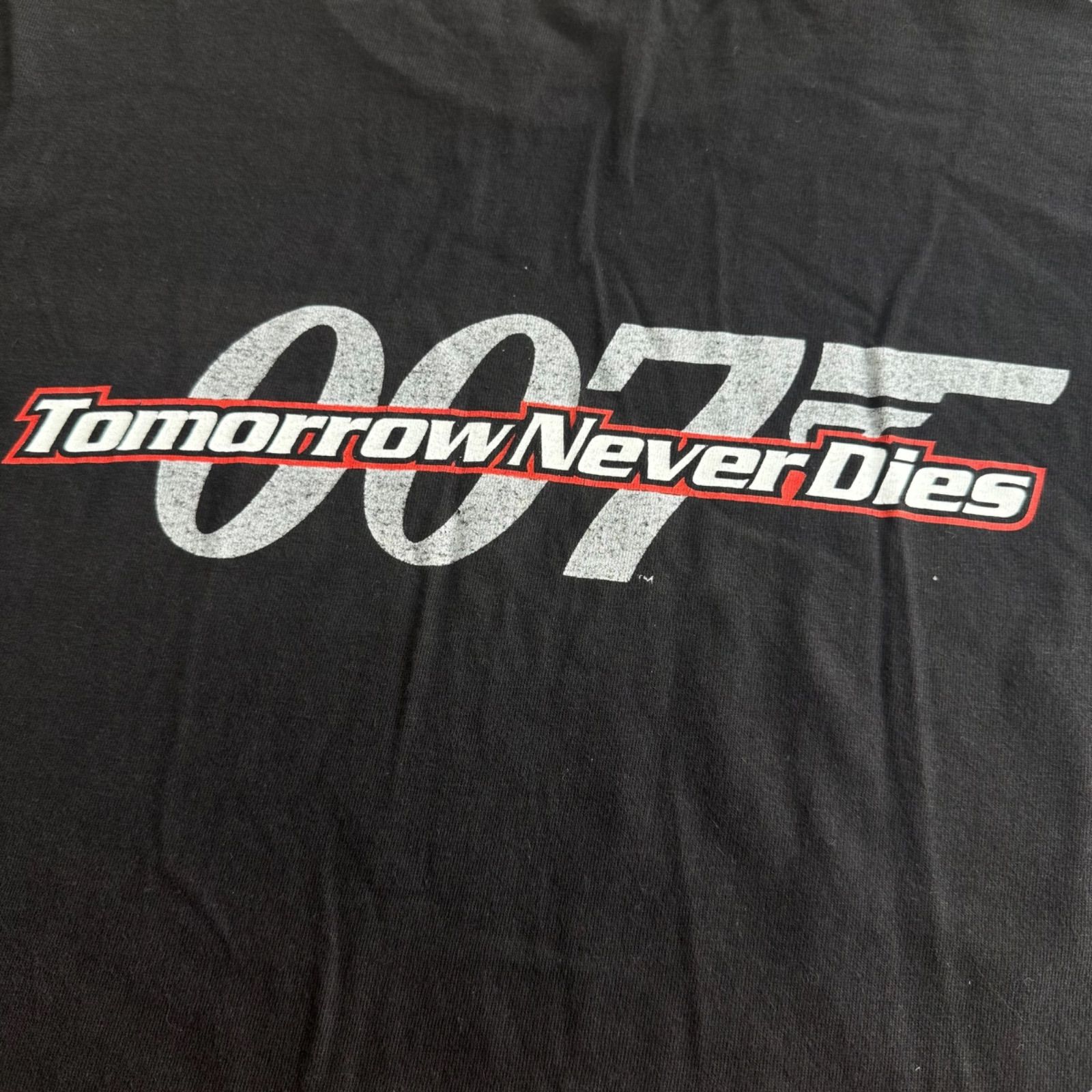 VINTAGE】 90s 007 TOMORROW NEVER DIES PROMO T-SHIRT MOVIE 