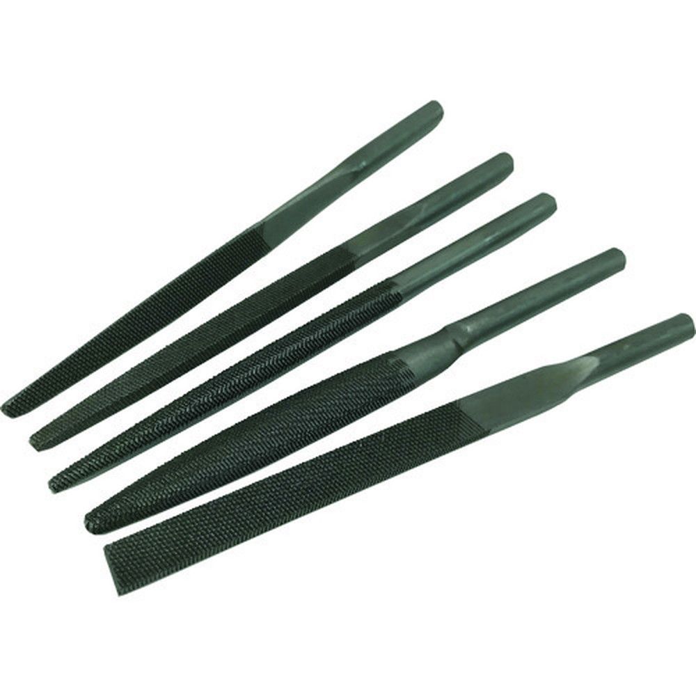 研磨・潤滑工具 ツボサン スーパーソーヤスリ 5φ 5種セット 中目 ST10502