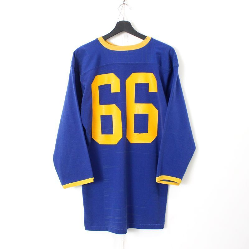 ヘインズ Hanes 60-70S HANESPORTタグ フットボールTシャツ