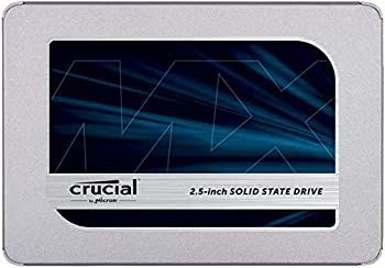 【中古】【輸入・国内仕様】Crucial SSD 2000GB 内蔵2.5インチ 7mm MX500 (9.5mmスペーサー付属) 5年保証 【PlayStation4 動作確認済】 正規代理店保証品 CT2000MX500SSD1/J