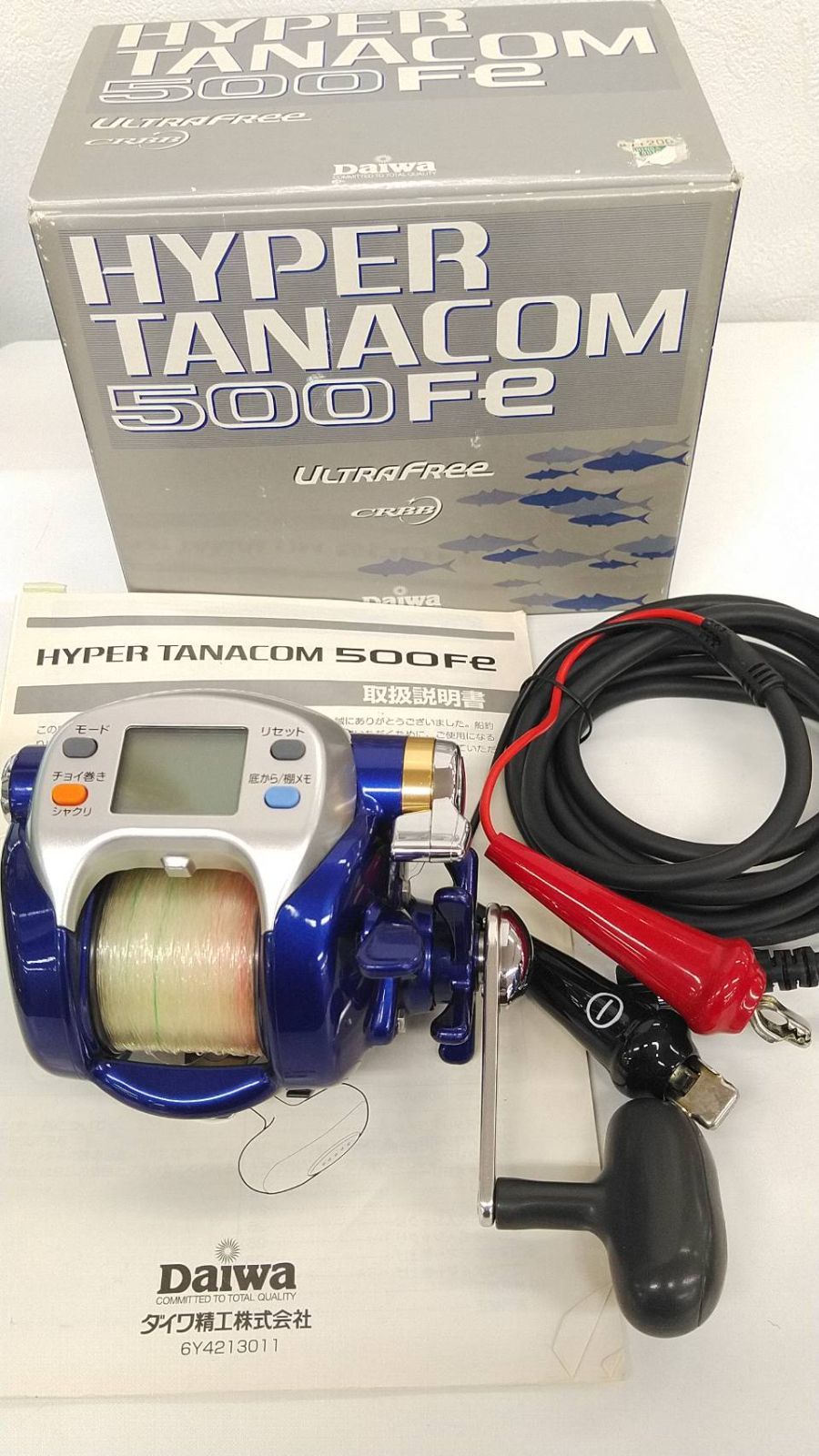 Daiwa ダイワ　ハイパータナコン　500FE　電動リール　船 Daiwa ダイワ ハイパータナコン 500FE 電動リール 船用 - メルカリ