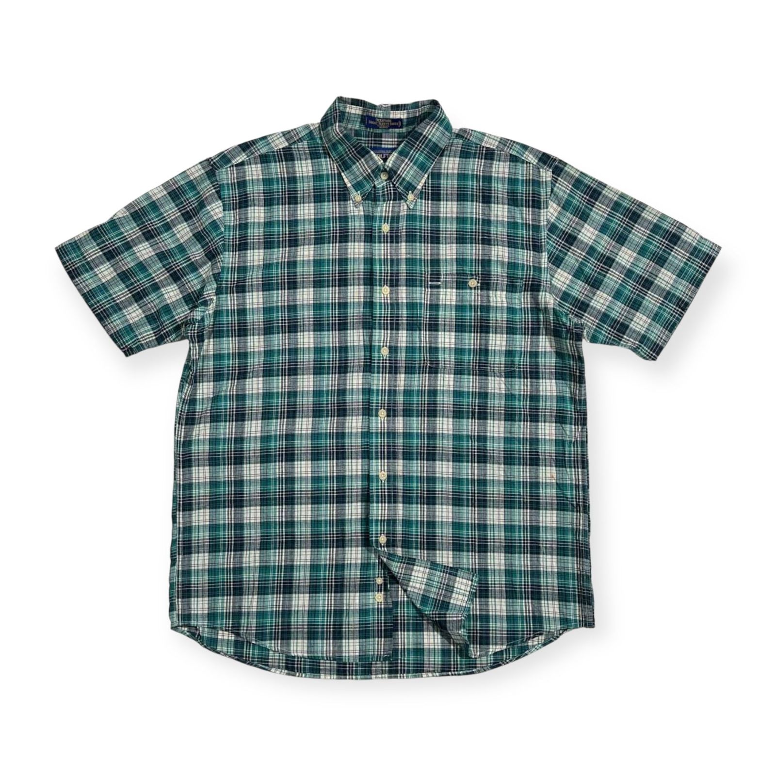 PENDLETON ペンドルトン チェック柄 BD 半袖シャツ サイズ L