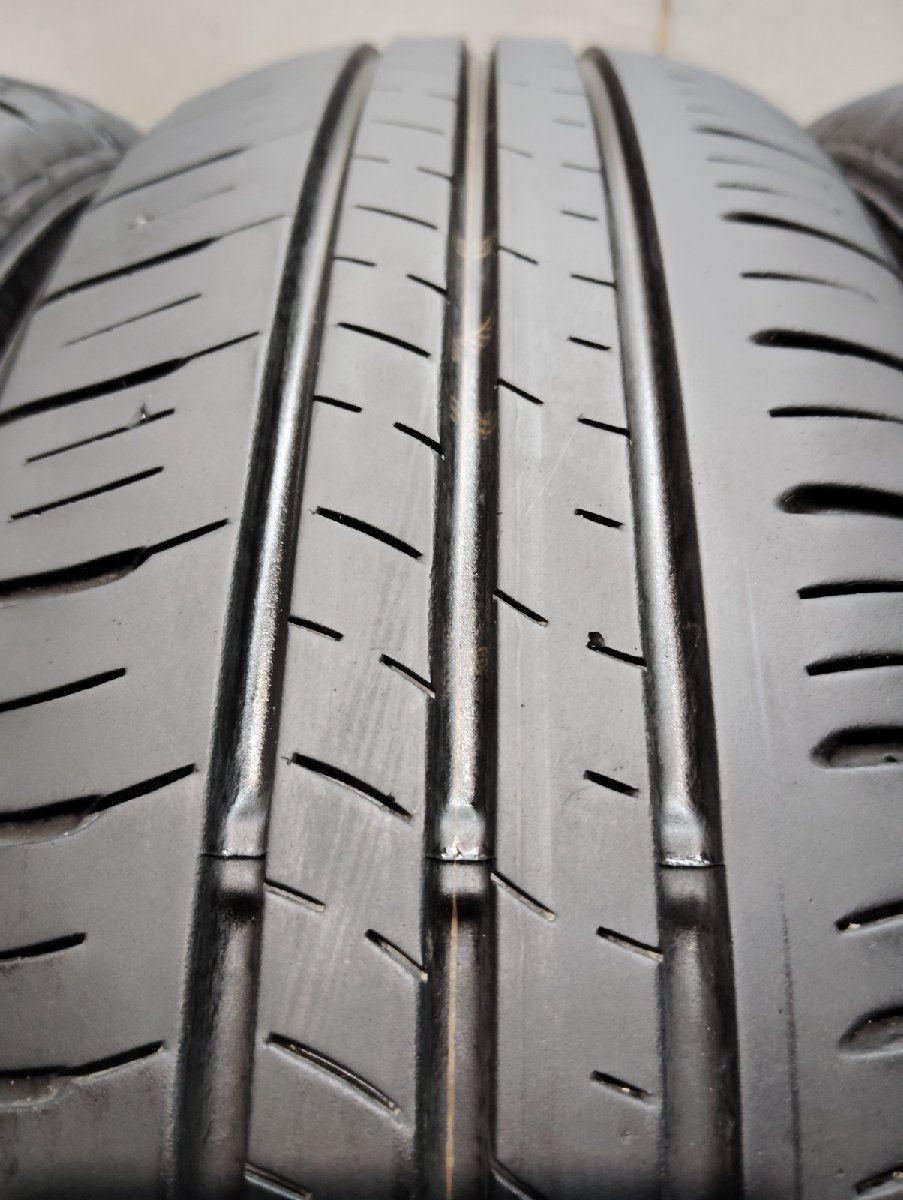 DUNLOP ENASAVE EC204 165/70R14 14インチ スタッドレス 4本 2018年製 バリ溝 パッソ ヴィッツ ブーン マーチ等　(VTG142) クレジットカード QR決済可能 DUNLOP ENASAVE EC204 165/70R14 14インチ 夏タイヤ 4本 22年製