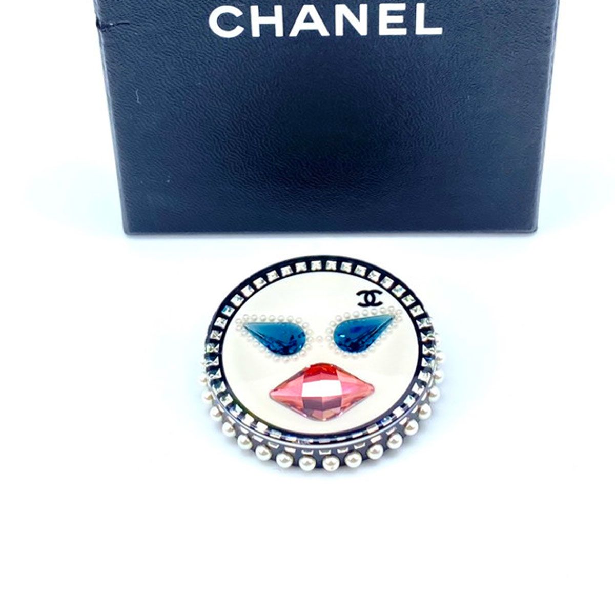 CHANEL ブローチ ピンブローチ パール ラインストーン 9406 CHANELシャネル ブローチ ピンブローチ パール ラインストーン