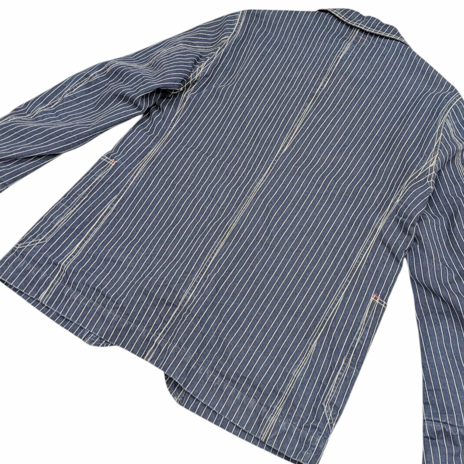 SUGAR CANE シュガーケーン SC13444 PINSTRIPE DENIM WORK JACKET