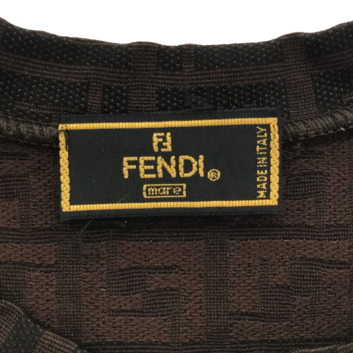 FENDI ズッカ柄 ノースリーブワンピース 40 - メルカリ