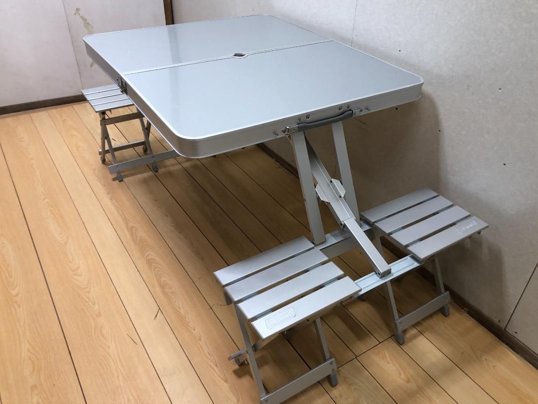 コールマン アルミピクニックテーブル 折り畳み式 170-5564 250406 