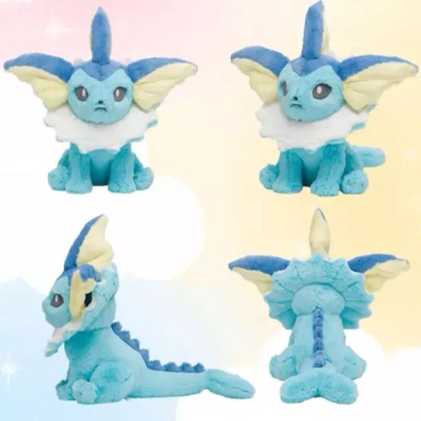 新品タグ付きシャワーズふわふわ抱きぬいぐるみポケモン